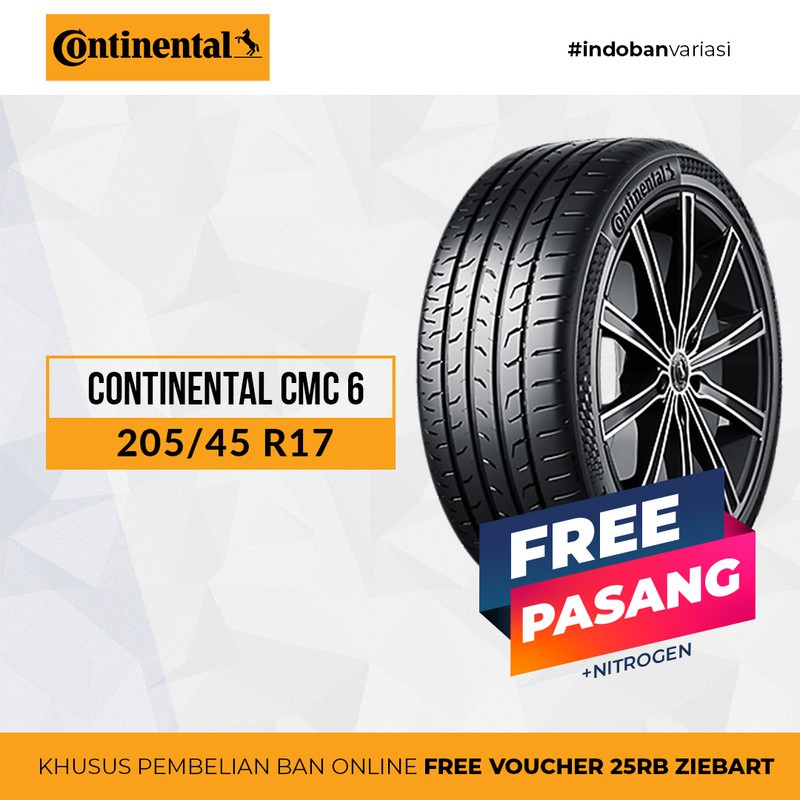 BAN CONTINENTAL CMC-6 205/45 R17