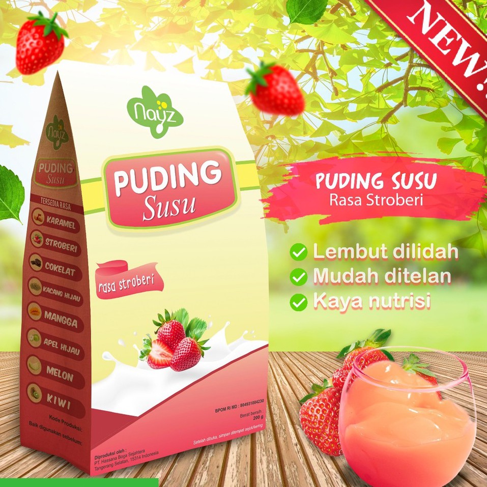 Nayz Puding Susu Anak 200gr / Nay'z Puding Susu Anak