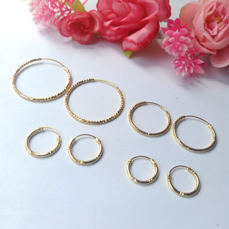 Anting-anting anak/dewasa lapis emas/aksesoris/fashion wanita