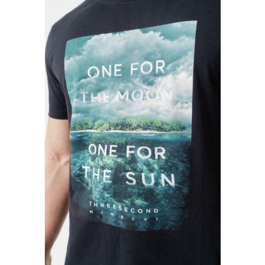 kaos pria 3second original