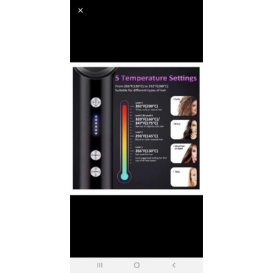 hair straightener HQT 909B alat catokan sisir pelurus rambut