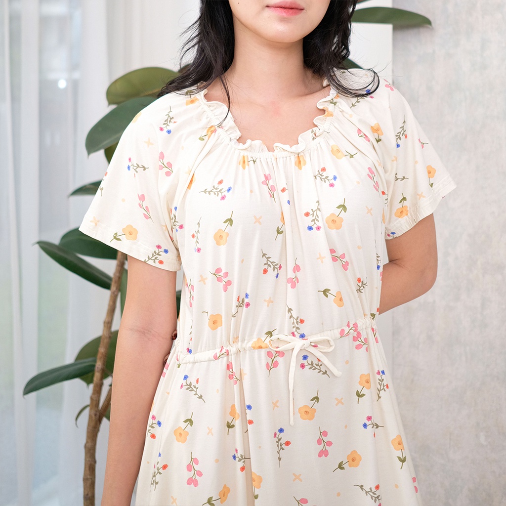 Cielyn - Sweet Pea Tencel Piyama Wanita Dewasa Set