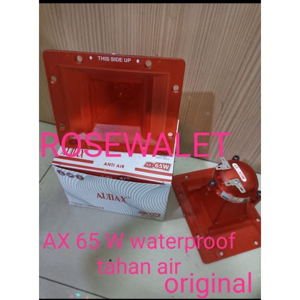 AUDAX TWEETER AX 65 W WATERPROOF TAHAN AIR ORIGINAL