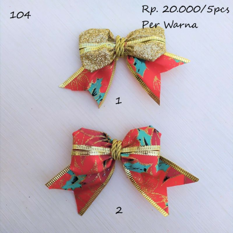 

5Pcs Pita 104 untuk hiasan box/ kado