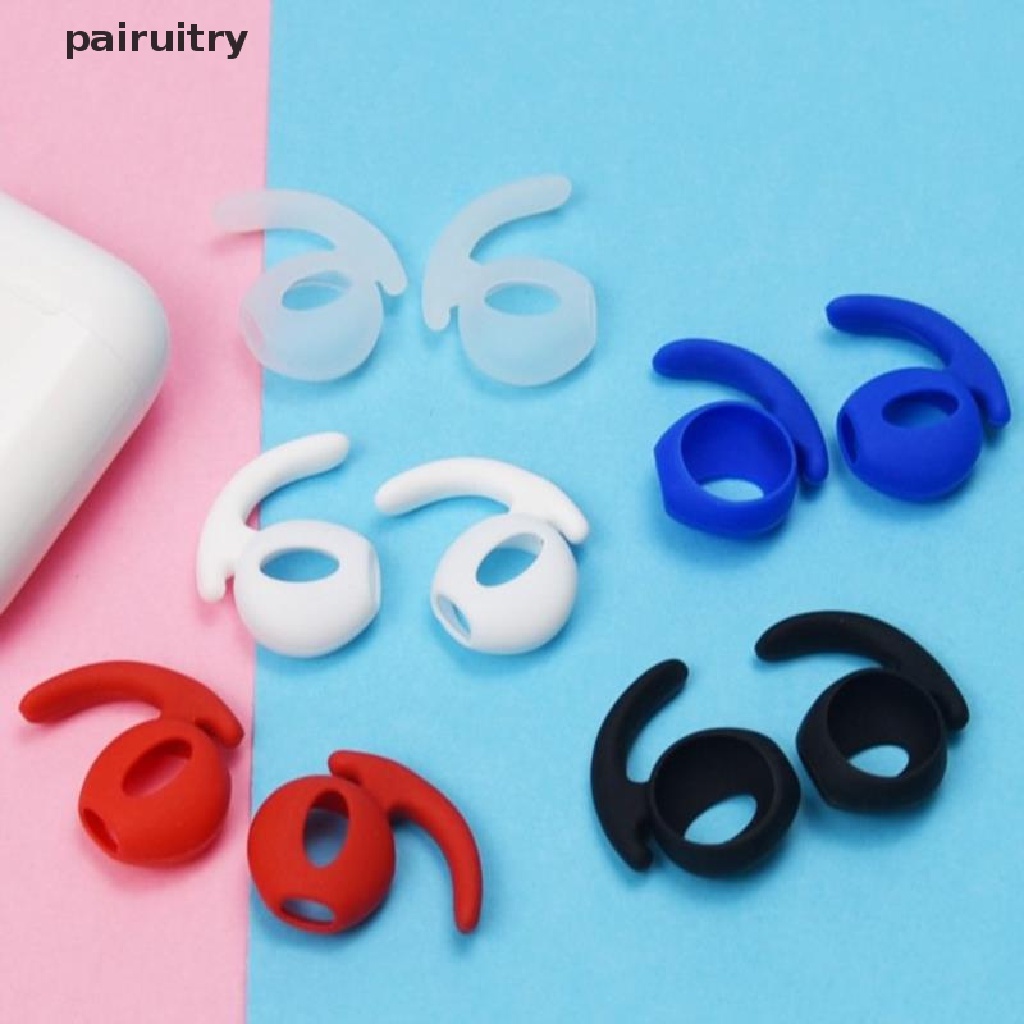 1 Pasang Kait Telinga Bahan Karet Lembut Untuk AirPods Pro