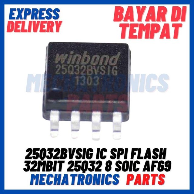 [ICS-9015] 25Q32BVSIG 25Q32BVSIG IC SPI FLASH 32MBIT 25Q32 8 SOIC AF69