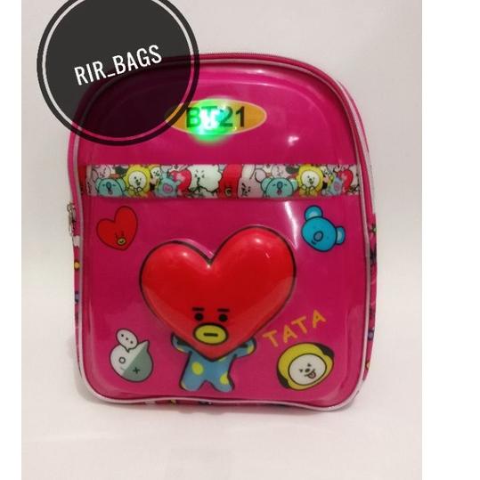 Recomended.. Tas sekolah BT21/tas anak bts/tas anak murah/tas anak karakter lucu/tas anak bts TK/tas