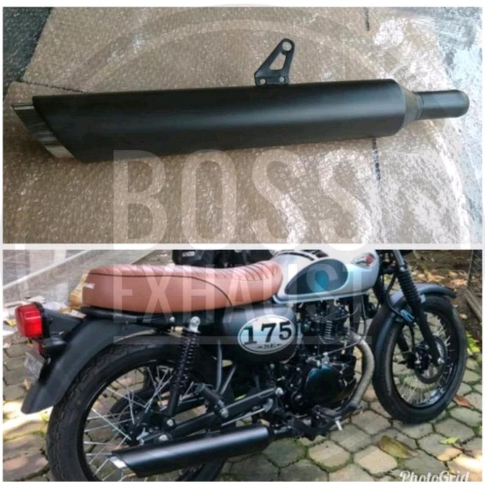 knalpot racing kawasaki W 175 estrella W175 Promo