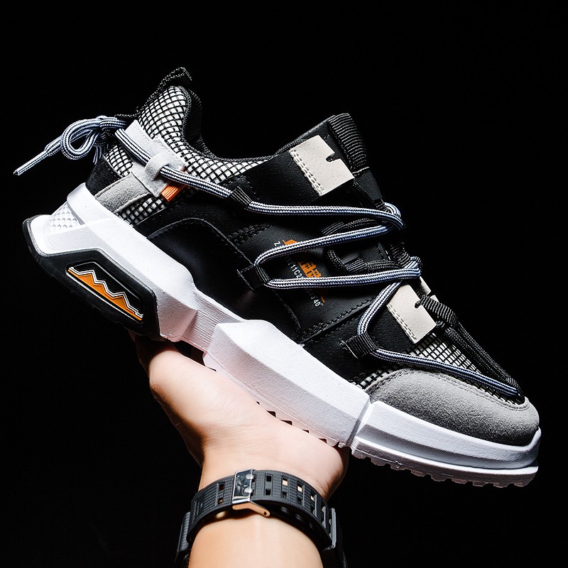 [COD] Sepatu Sneakers Fashion Pria Import -  Sepatu pria trendy casual cakep Ala korea K-POP 198