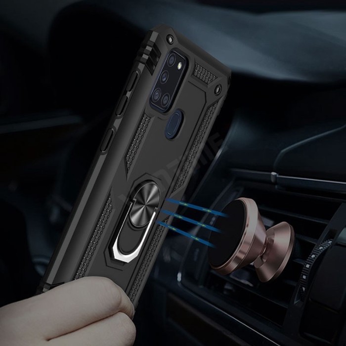 NEW CASE SHOCK PROOF 360 IRING STANDING MAGNETIC CASE REDMI NOTE 9 PRO