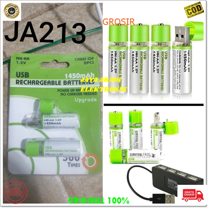 J213 ORIGINAL BATERAI USB AA A2 1450 MAH SEPASANG DUA BATERY BATERE BATERRY BATU CASAN BATRE ELEKTRIK ELEKTRONIK J213  ORIGINAL USB baterai AA A2 1450 mah BATERY cas baterry batere batu casan charge charger Batre Rechargeable battery elektronik elektrik j