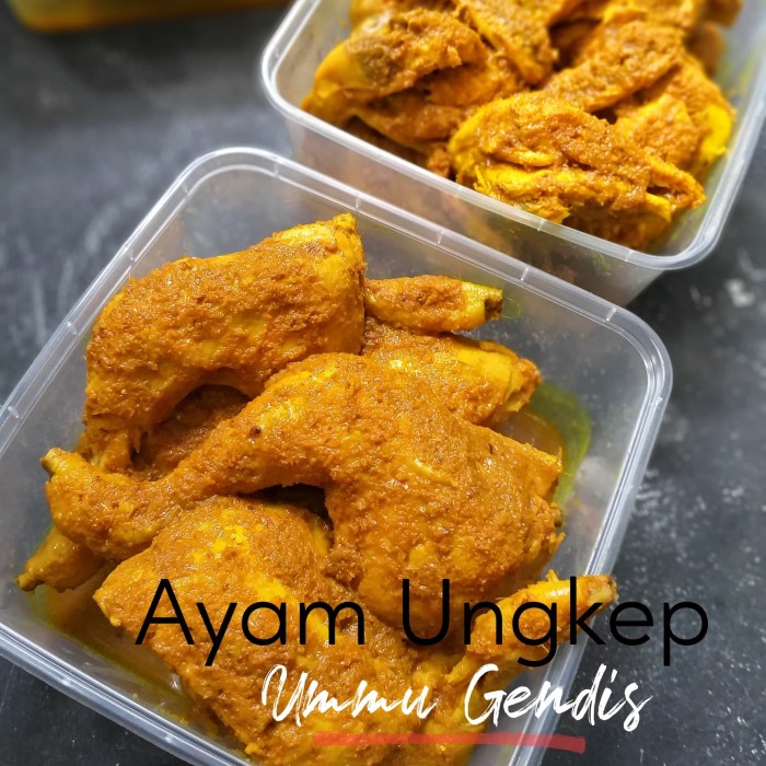 

✨COD✨ ayam ungkep bumbu kuning jakarta-ayam ungkep bumbu kuning - paha 5 dada 5