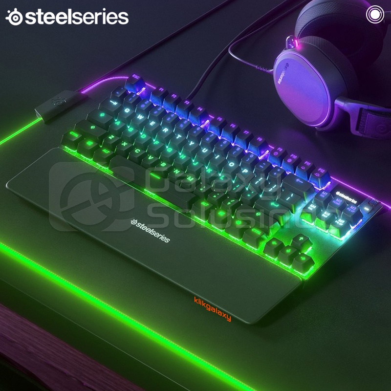 Steelseries Apex 7 TKL RGB OLED Mechanical Gaming Keyboard - Blue Tactile Switch [GS]