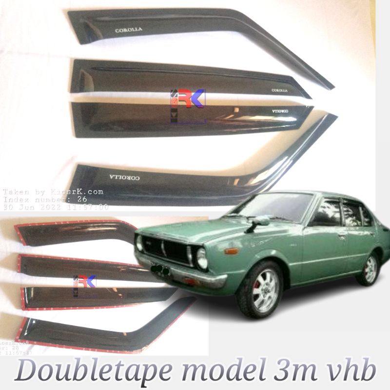 Talang Air Mobil Toyota Corolla KE 30 75-79
