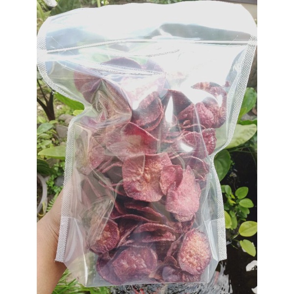 

KRIPIK TELA UNGU MALANG KEMASAN 250 GR