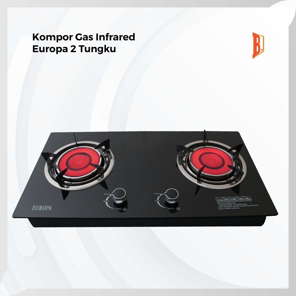 Kompor Gas Infrared Europa 2 Tungku Shopee Indonesia Kompor Gas Infrared Europa 2 Tungku Shopee Indonesia