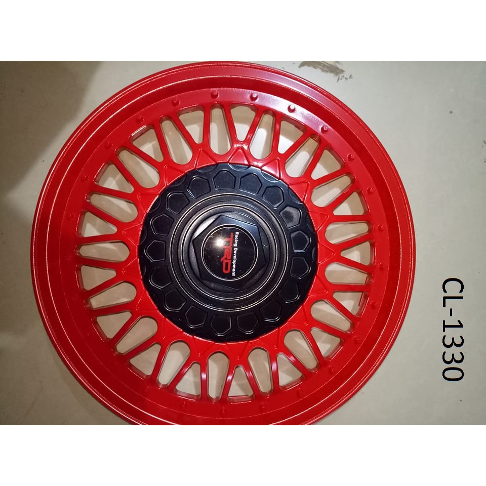 PROMO ONGKIR MAX 1 KG DOPCL CLHM13 R13/RING 13 (4PCS) TUTUP DOP RODA TUTUP VELG MOBIL COVER DOP MOBI