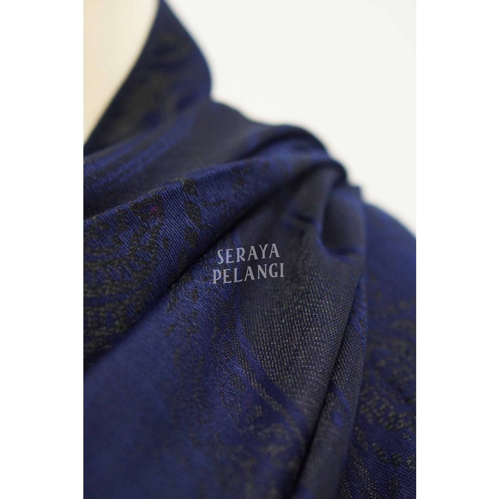 Pashmina Cashmere Keong 35 | Motif Bunga/Kembang | Selendang | Scarf | Syal | Shawl | Pasmina | Souvenir | Hadiah Ulang Tahun | Birthday Gift | Aksesoris Fashion Wanita | Import Quality | Grosir Murah