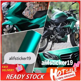 Sticker Skotlet Motor Hijau Crhome Doff Skotlet Hijau Doff Shopee Indonesia