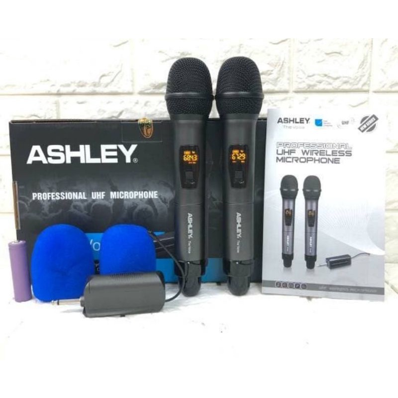mic wireless UHF  ASHLEY the VOCAL artist