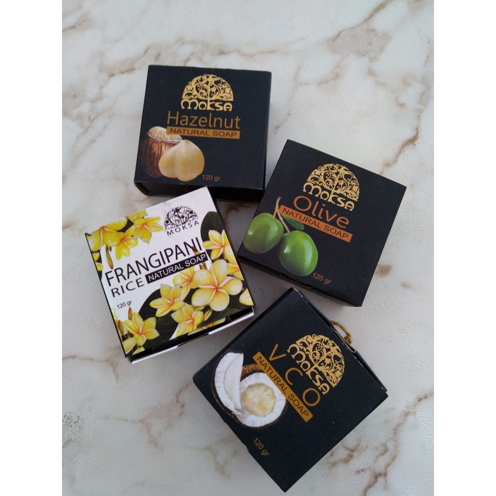 Sabun moksa premium ukuran 100gr