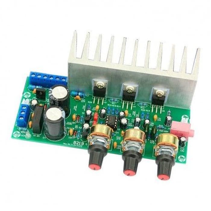 TDA2050 + TDA2030 2.1 Channel Super Bass Power Amplifier Board AJ33