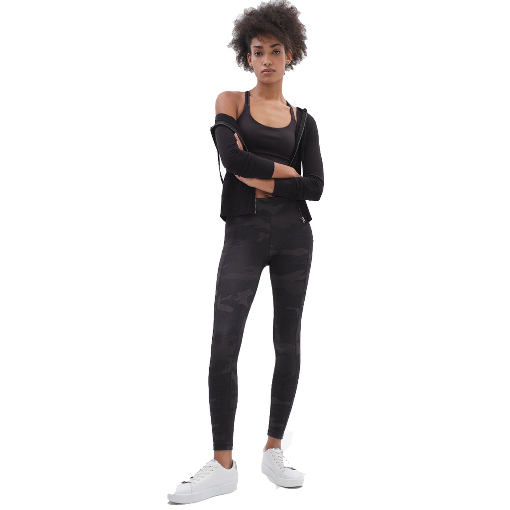 Aeropostale Dark Camo Flex High Rise Legging ASL3| Celana Olahraga Wanita