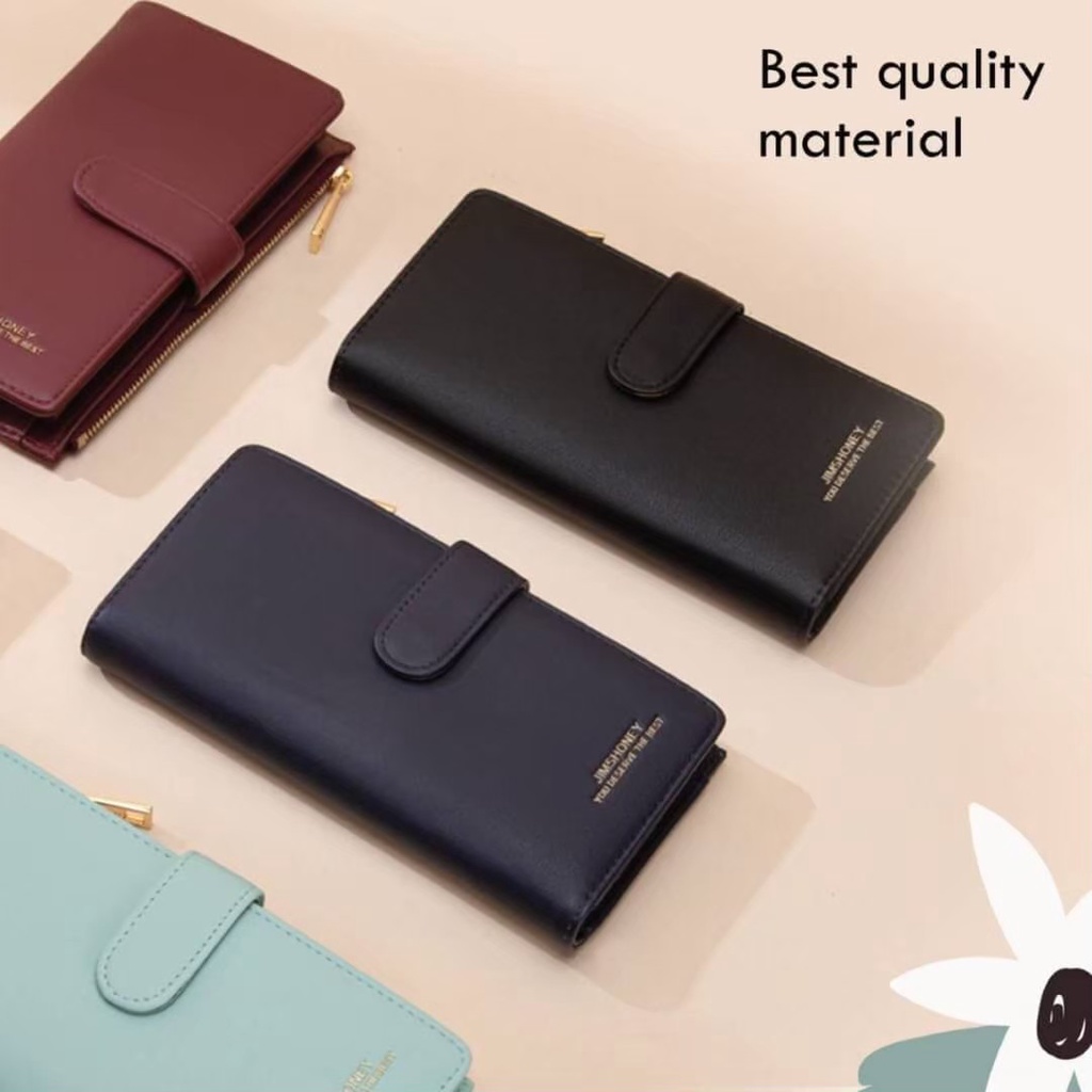 Dompet Wanita AIRA JIMS HONEY  KULIT PREMIUM NOV21 W5V0 Terbaru Murah Compact Viral 2022 Korean Styl