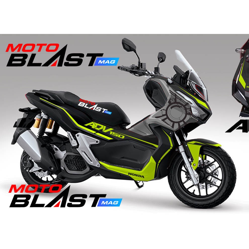 Decal Sticker Motor - ADV 150 Livery Sunmoon-Fullbody Motoblast