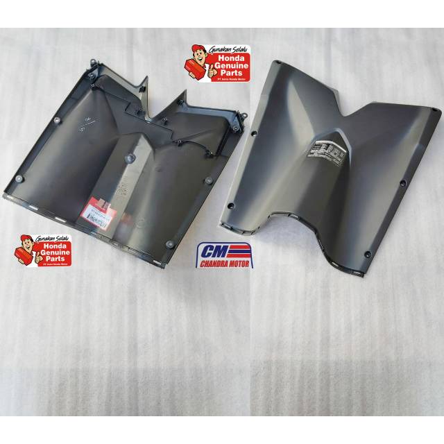 Cover inner lower cover kontak bawah laci old vario 125 fi lama asli HONDA AHM 8114A-KZR-600ZB