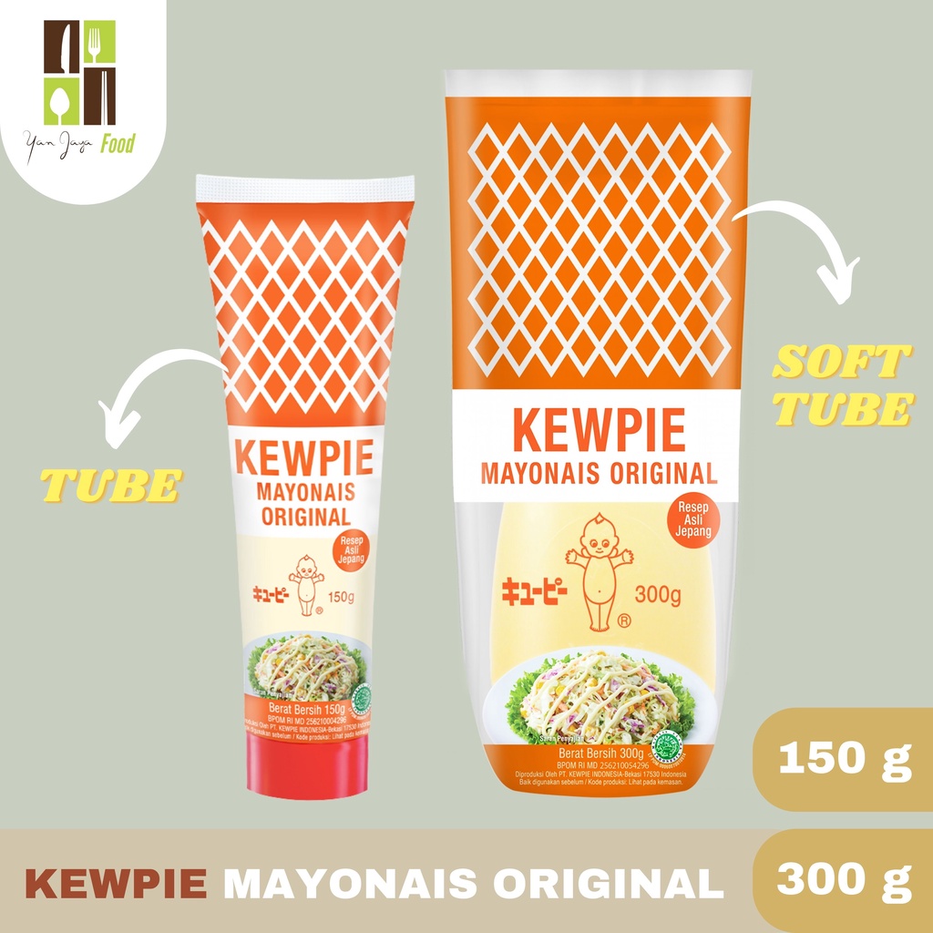 Kewpie Mayonaise Original Tube Salad Dressing  [150g/300g]