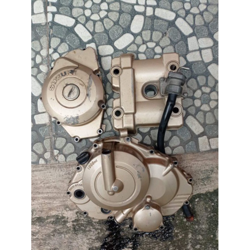 Tutup blok mesin satria fu original