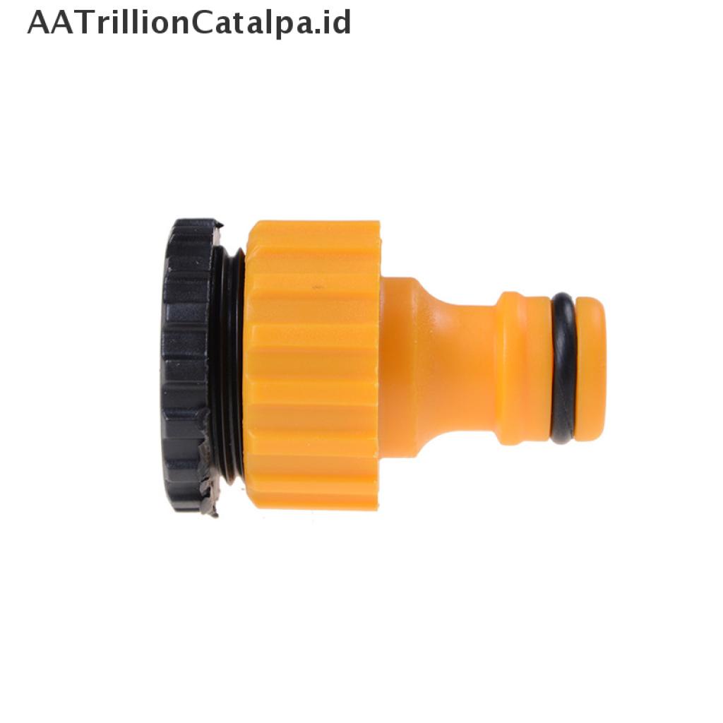 (AATrillionCatalpa) 5pcs Adapter Konektor Selang Air Bahan ABS 1 / 2 &quot;&amp; 3 / 4&quot; Untuk Taman