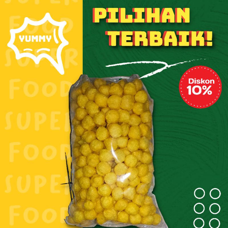 

Chiki Ball Kiloan 250 gram