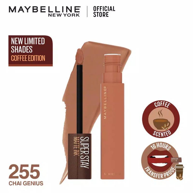 Preloved Maybelline Super Stay Matte Ink Liquid Matte Lipstick (Coffee Edition)