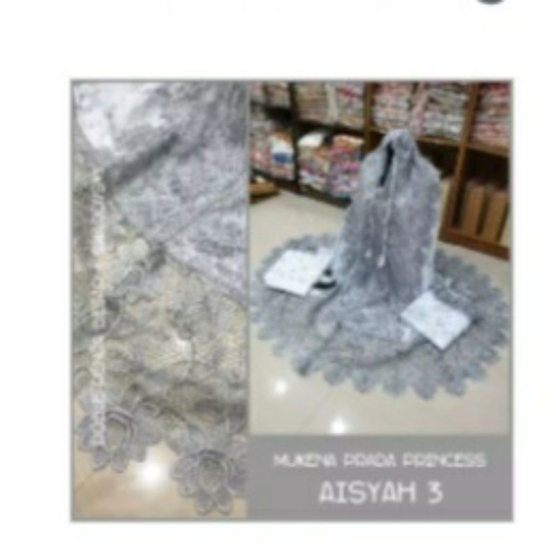 Mukena sutra paris renda