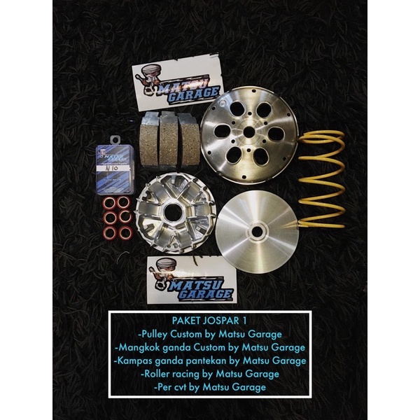 paket full upgrade CVT custom MIO J jospar 1
