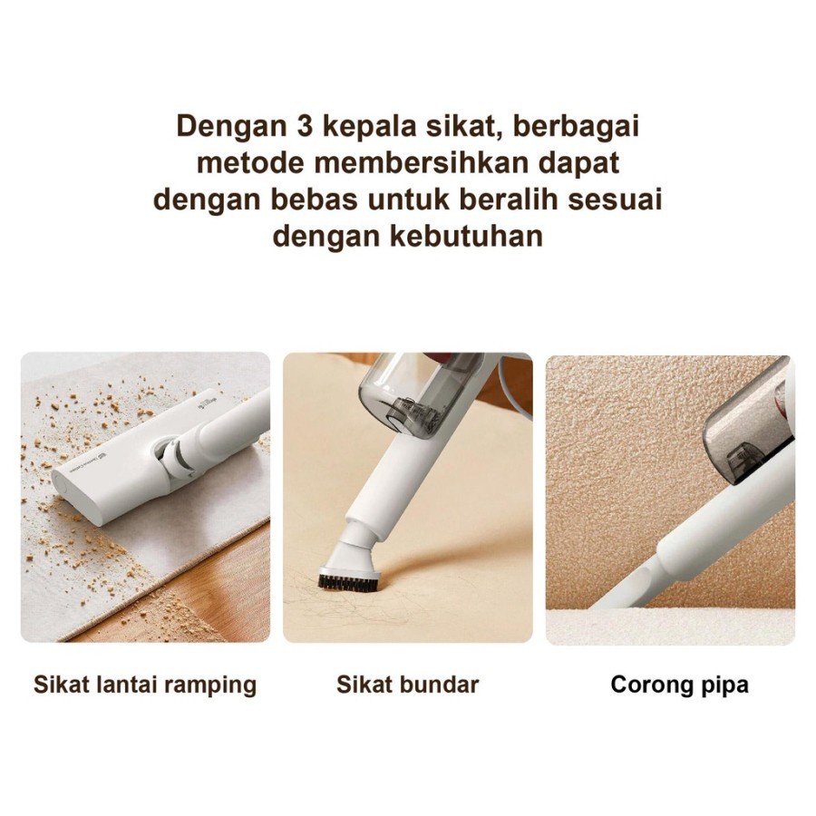 Deerma dx300 handheld portable vacuum Cleaner household Strength Dust