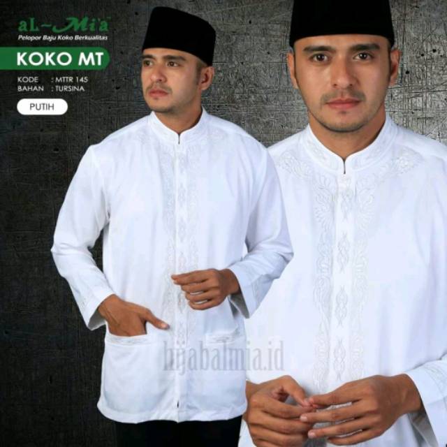 Baju koko almia big size - Baju koko Jumbo - Baju koko al-mia Big size