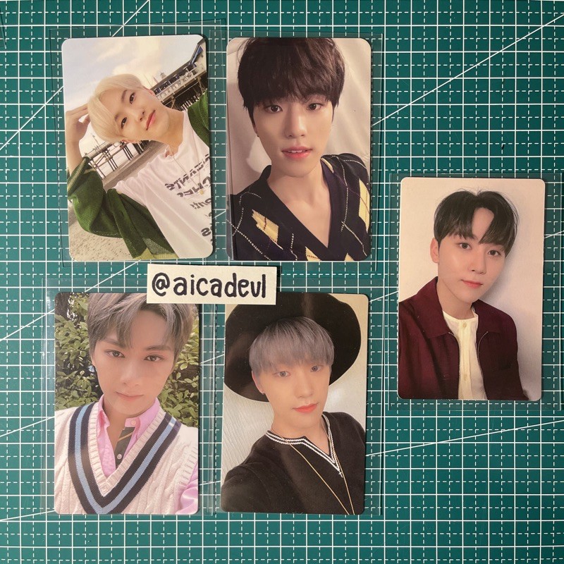 ★ SEVENTEEN PHOTOCARD ★ an ode henggarae hoshi jun dino seungkwan bene the poet dul pc