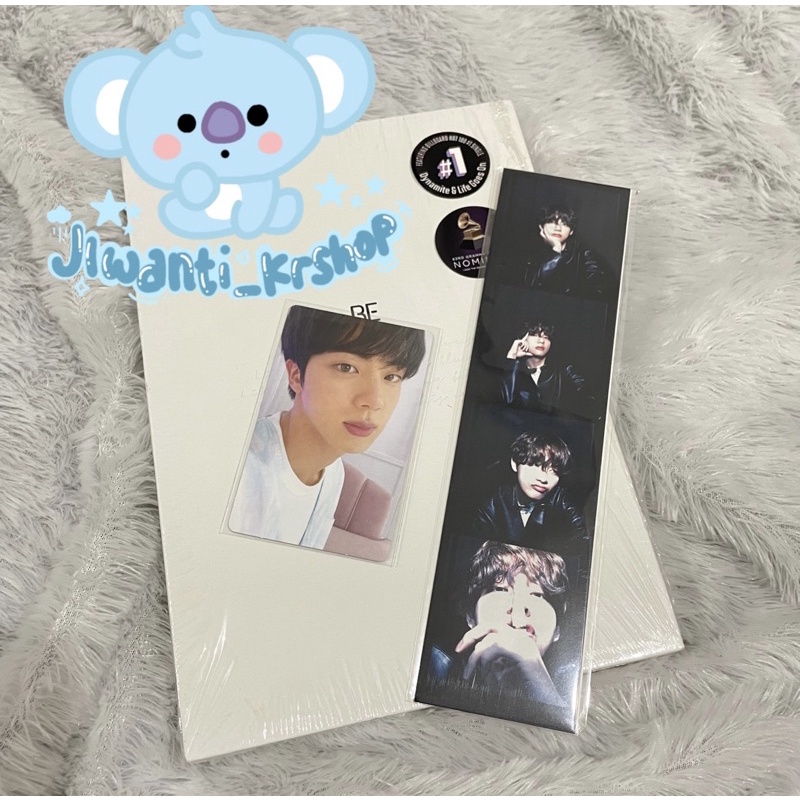 BE Ess Full set RPC Jin bonus Photo strip Tae