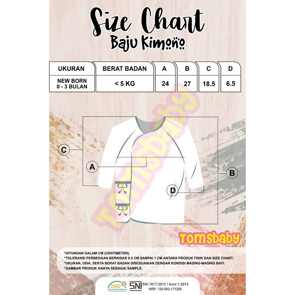 [ANEKA MOTIF] CHIYO BABY 1stel Baju Kimono + Celana Panjang Pampers (0-3bln)