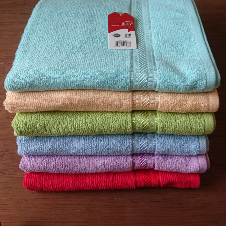 HANDUK MERAH PUTIH 120x60