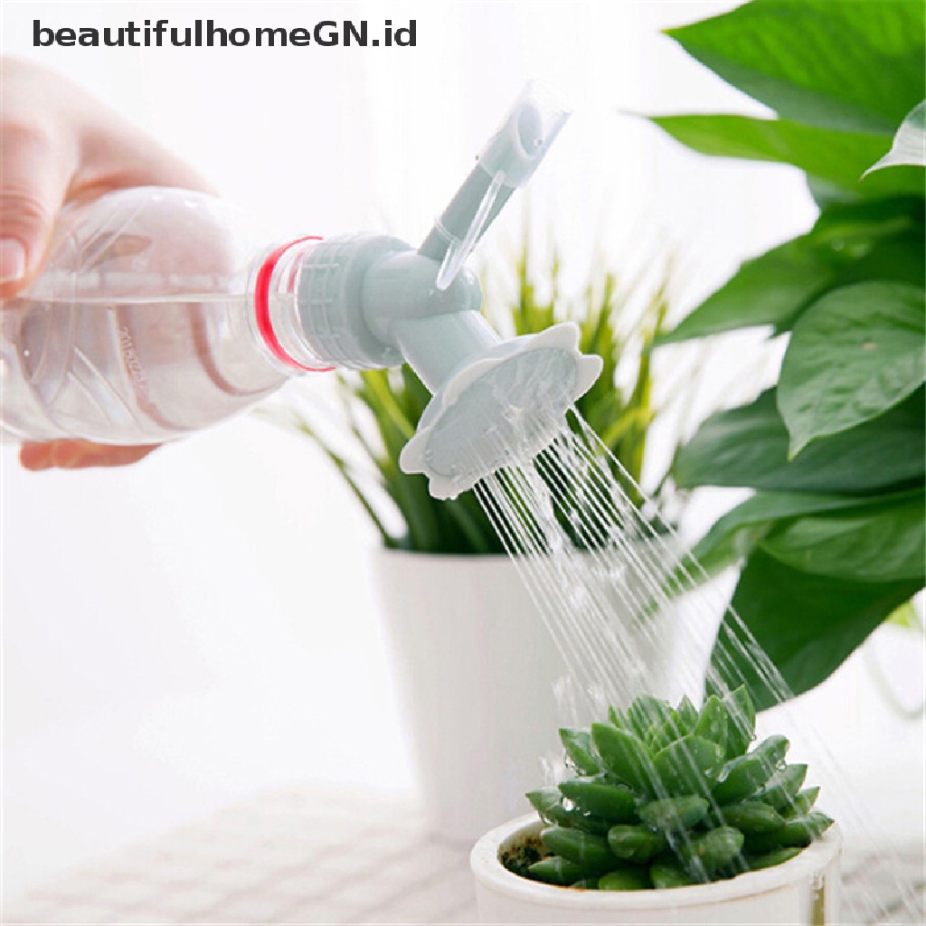 2 In 1 Nozzle Sprinkler Bahan Plastik Untuk Botol Penyiraman Kepala Shower