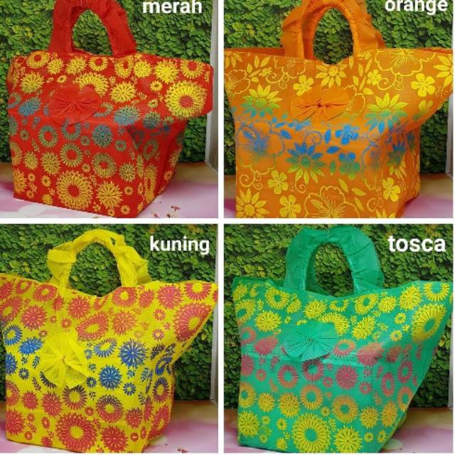 TAS BUAT BEKAL UKURAN 22 X 22 CM