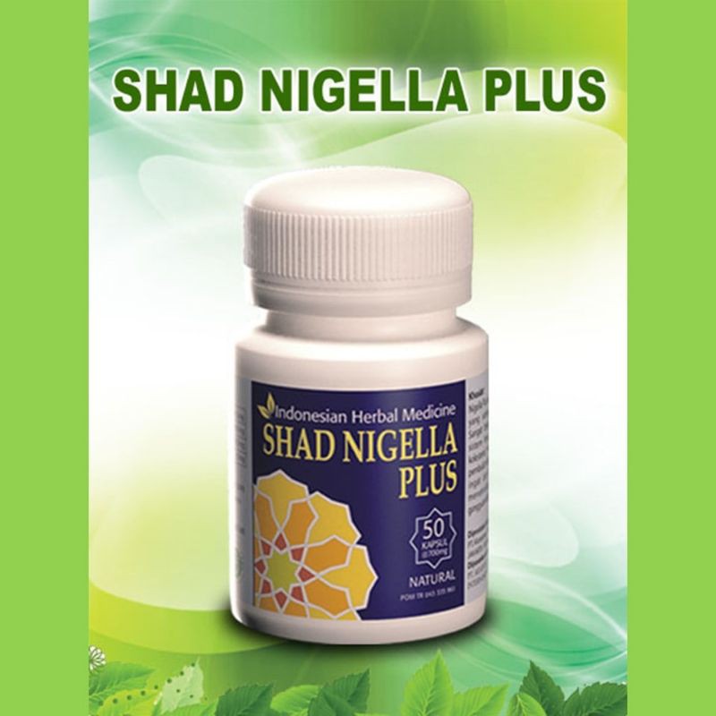 Shad Nigella Plus @50 kapsul - Penurun Kolesterol