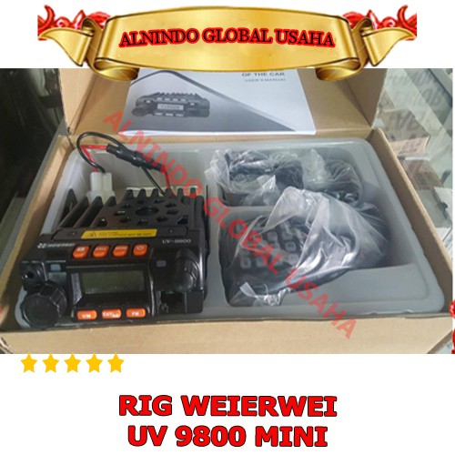 RADIO RIG  WEIERWEI UV 9800 MINI