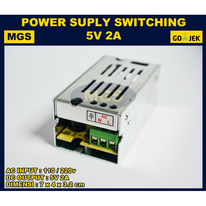 3Pcs Power Supply Switching 5V 2A