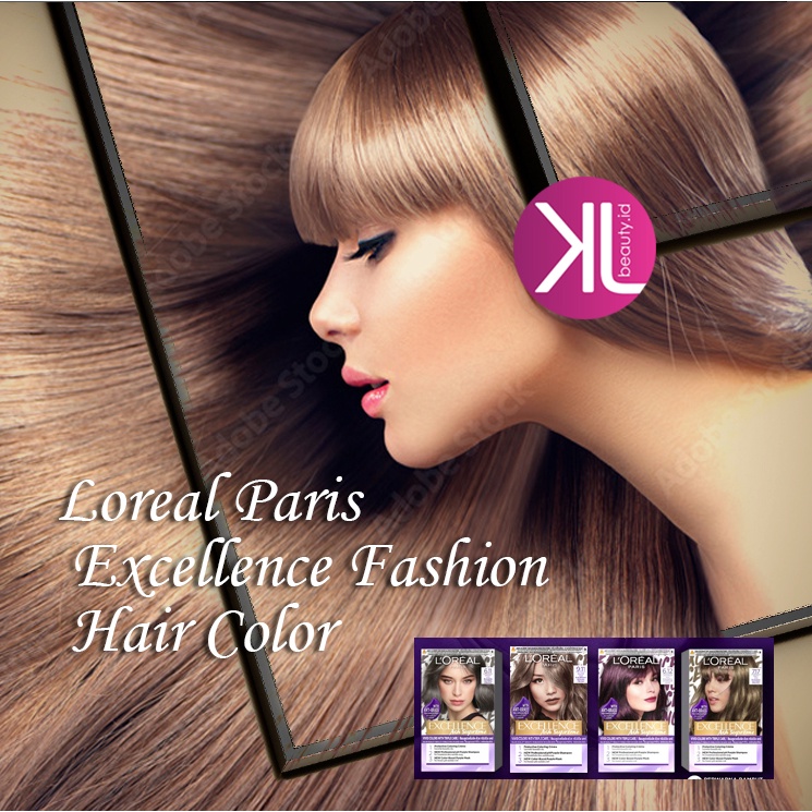 WARNA BARU ASH L'Oreal Loreal Paris Excellence Fashion Hair Color