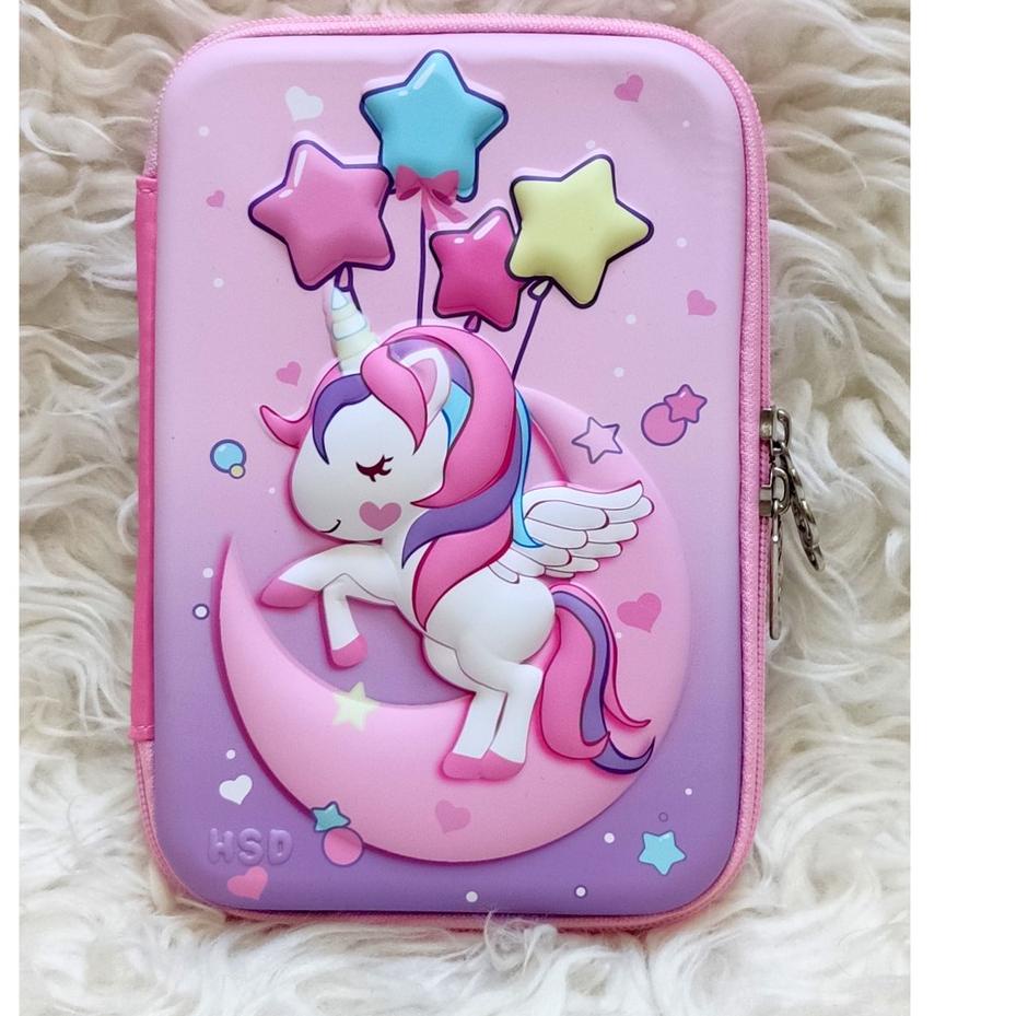 

Model Baru Tempat Pensil Anak Hardcase Boxes kotak Pencil Case HSD